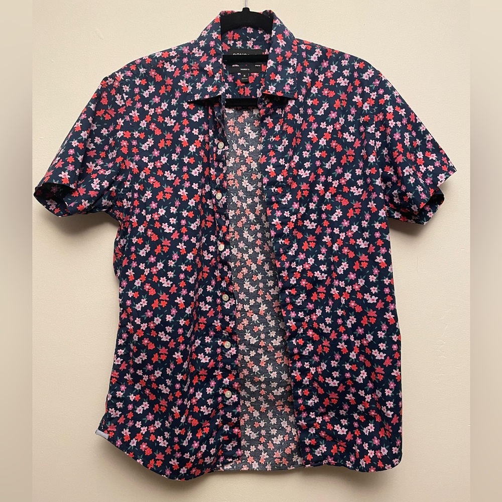 Bonobos short sleeve floral button up